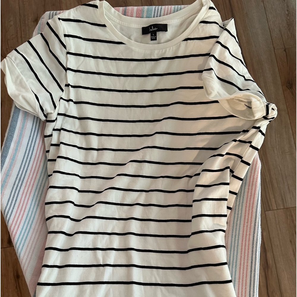 Lulus Striped Shirt Dress